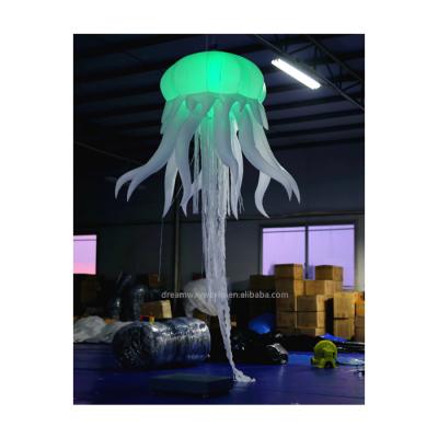 China Decoration for events 2020 hot sale decoration inflatable jellyfish balloon, led jellyfish mood lamp, jellyfish lamp for event/party for sale