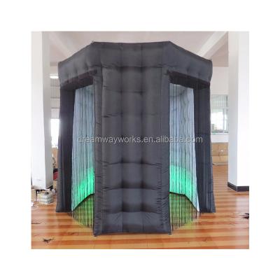 China 2021 New Photo Booth Inflatable Octagon Photo Booth, Inflatable Octagon Photo Booth for sale