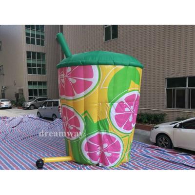 China Same as picture or custom as your require 2021 pink inflatable booths/shop/lemonade bar with free CE blower for sale for sale