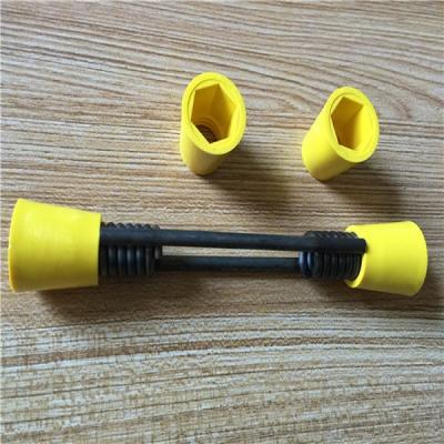 China Modern Concrete Formwork Coil Tie With Plastic Coil Cones for sale