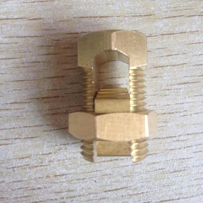 China Barrier Aluminum Die Casting Grounding Rod Clamp Copper Grounding Clamp for sale