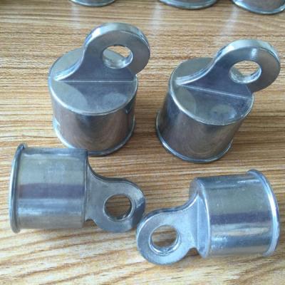China Easily Assembled Horizontal Barrier Rails Attachment Chain Link Fittings 2 3/8