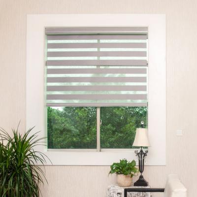 China Factory Price School Window Roller Anti-UV Pure Zebra Blind Shade For Home for sale