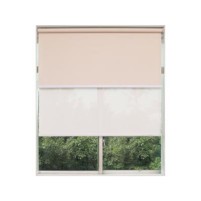 China Minimalist Double Sided Roller Blind Double Roller Shade for sale