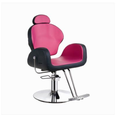 China Modern Hot Selling Salon Hairdressing Beauty Equipment Hair Cutting Hydraulic Pump Synthetic Leather Extended Barber Chair for sale