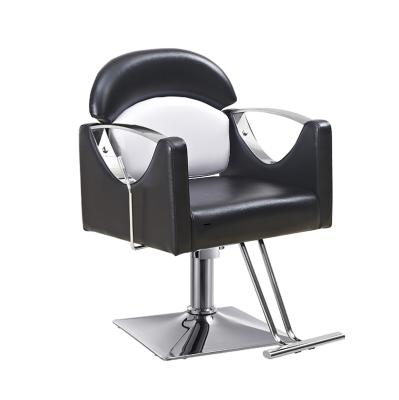 China Modern Hot Selling Salon Hairdressing Beauty Equipment Hair Cutting Hydraulic Pump Synthetic Leather Extended Barber Chair for sale