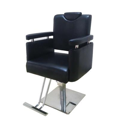 China Modern Hot Selling Salon Hairdressing Beauty Equipment Hair Cutting Hydraulic Pump Synthetic Leather Extended Barber Chair for sale