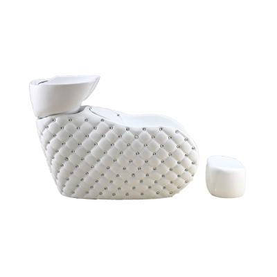 China Modern hot sale shampoo bed easy to care and clean shampoo salon furniture upscale and comfortable chair for sale