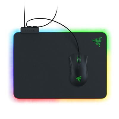 China Original Razer Firefly V2 Gaming Mouse Pad RBG Light RGB Hard Rigid Professional Gaming Mouse Pad USB Recharger for sale