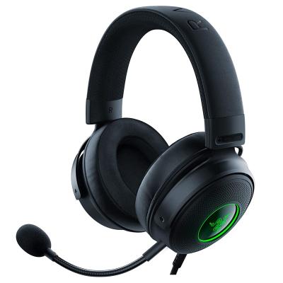 China Original Razer Headband Kraken V3 HyperSense Wired USB Gaming Headset w/ Haptic Technology: Triforce Titanium 50mm THX Drivers for sale