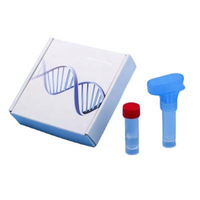 China PP Saliva Sample Collector Saliva Collection Funnel 5ml Collection Tube With / Without 2ml Retention for sale