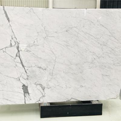 China Modern Precast Marble Statuario Counertops Italian White Marble Table Tops With Polished for sale