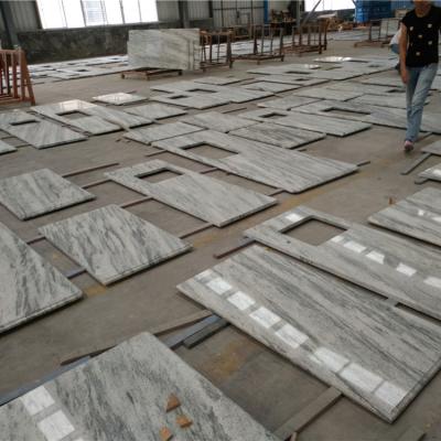 China Modern Indian River White Granite Slab Countertops , Hotel Kitchen Countertops for sale