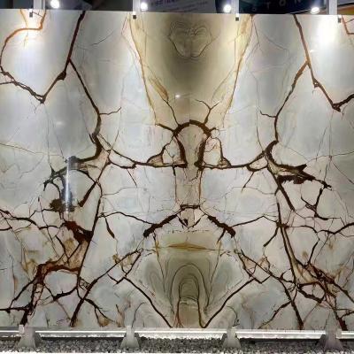 China Modern Luxury Blue Rome Marble Slabs Marble Wall Panel Blue Marble Tiles for sale