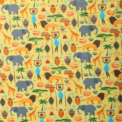 China China waterproof fabric wholesale textile custom fabric printing custom digital printed polyester pul fabric for sale