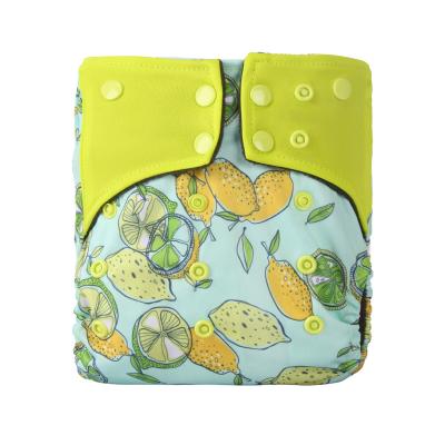 China Wholesale Pocket Newborn Adjustable Size Reusable Diapers AIO AI2 Diapers Printed Washable Cloth For Baby for sale