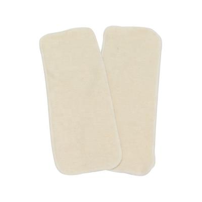 China Attractive price simple high quality white cotton cloth 100% washable diaper insert for sale