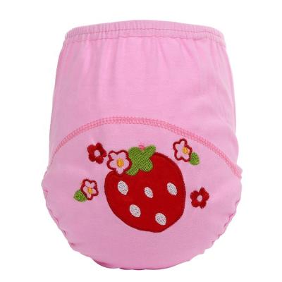 China Hot Selling Washable Reusable Embroidered Baby Potty Training Pants for sale