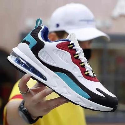 China Cushioning 2022 running brand air cushion ladies mens wholesale custom black and white women sneaker men sport shoesHot sale products for sale