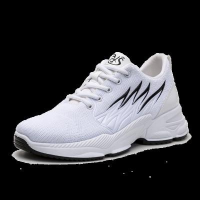 China 2022 Fashion Trend New Design Breathable Flight Woven Mens Sneakers Running Shoes And Comfortable for sale