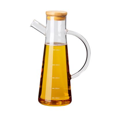 China Household Products New Product Kitchen Oiler Sauce Olive Oil Glass Jar 500ml for sale