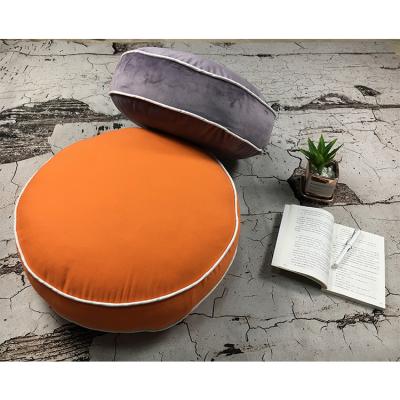 China Viable Custom Pure Cotton Single Floor Cushion Round Floor Cushion Pillow For Home for sale