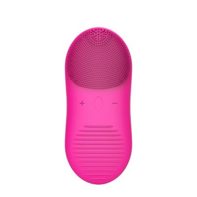 China Other New Style Deep Cleansing Electronic Facial Cleansing Brush With Heating for sale