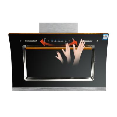 China High Quality Household Air Suction Kitchen Range Touch Control Hood Made in China for sale