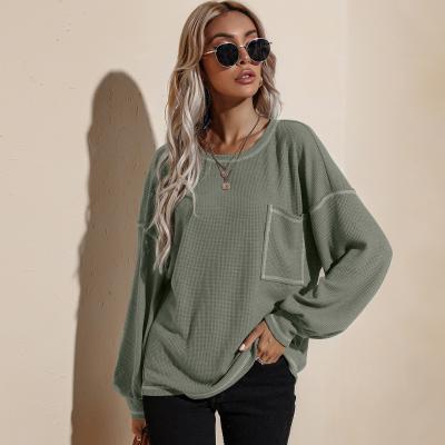 China 2021 New Fashion Pop Top Sweater Women Thin Breathable Autumn And Winter Loose for sale