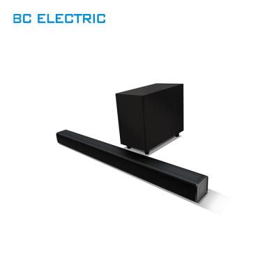 China Barra De Sonido Sound System Home Built-in Theater System Wireless System 2.1ch TV Soundbar Subwoofer Sound Bar for sale