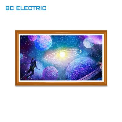 China 43 inch indoor BC5000 4k docking artwork 1920 wifi 49 cloud art 32 50 inch android vertical digital photo frame digital art display for sale