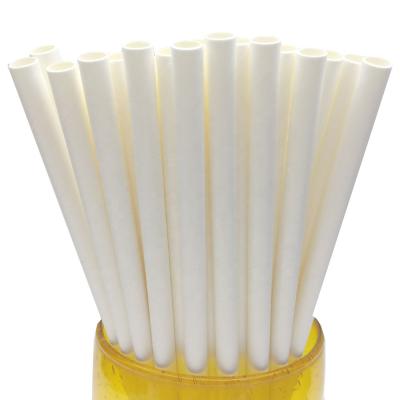 China Disposable Wrapping Paper Straw 6*197mm On Stock for sale