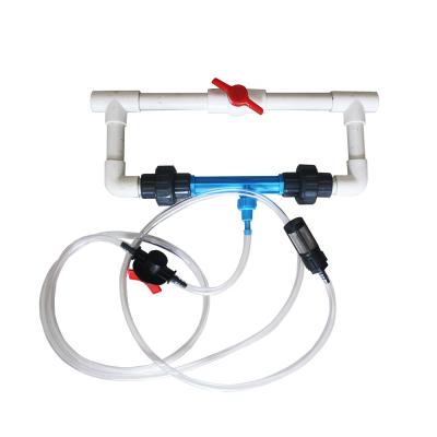 China Without Booster Pump Drip Irrigation System Suction Assembly Venturi Fertilizer Injector for sale