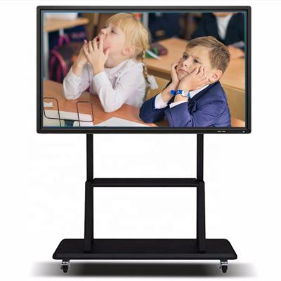 China Indoor School Teching Electronic Flat Screen Tv Smart Board Interactive Whiteboard for sale