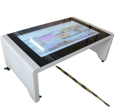 China Multi Touch Smart Digital Interactive Multi Touch Display Coffee Table Built With Kiosk Functions For Entertainment And Self Service for sale