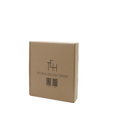 China High Quality Disposable Cardboard Box Kraft Paper Rectangle Cardboard Boxes Chinese Cardboard Boxes For Express Packing for sale