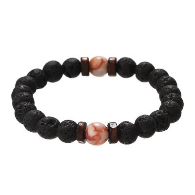 China Luxury Men's Bracelets Natural Pearl Beads Simple Environmentally Friendly Men's Bracelet Natural Gemstone Stone Bracelets for sale