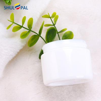 China Eco-freindly 110g High Quality Skin Safe Packaging Opal Glass Custom Logo Cream Cosmetic Jar for sale