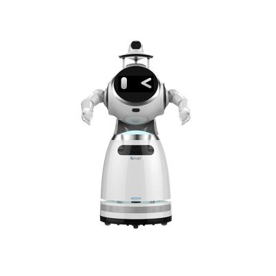 China Durable Hotels Using Intelligent Service Plastic Material Suit Security Roboter for sale