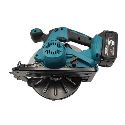 China Cordless Brick Saw DETUO Lithium Battery Circular Saw With 165mm Blade for sale