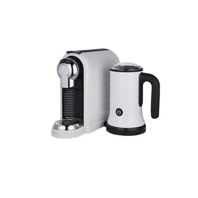 China Espresso Capsule Coffee Machine Nespresso Capsule Espresso Coffee Machines with Milk Frother for sale