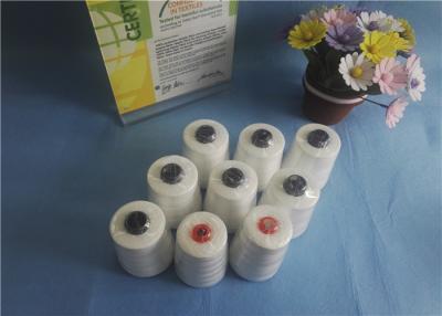 China Ring Spun / Tfo Raw White 100% Polyester Bag Closing Thread For Knitting / Sewing for sale