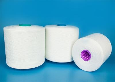 China Plastic Cone Free Spun Polyester Yarn , TFO Polyester Clothing Sewing Yarn for sale