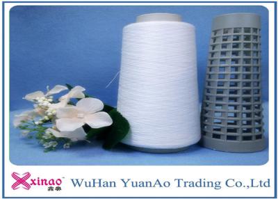 China La Virgen blanca cruda hizo girar el hilo de coser de los hilados de polyester para la ropa que cosía 30/1 TORSIÓN de Z en venta