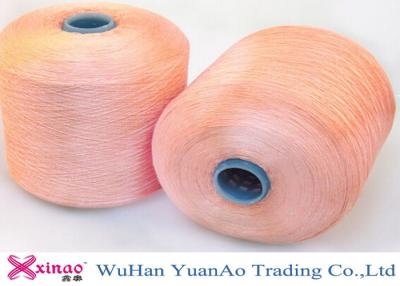 China Multi Color Polyester Ring Spun Yarn And Colored Yarn Heat Set for Sewing Thread for sale