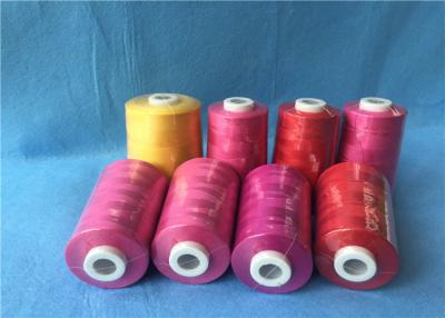 China Industrial Multi Colored Sewing Thread / Polyester Thread Low Shrinkage for sale