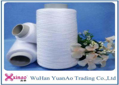 China Z / S Twist 100% Spun Polyester Single Yarn / Polyester Weaving Thread For Sewing for sale