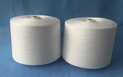 China 100% Polyester Industrial Yarn / One Twisting Yarn Raw White With High Strength for sale