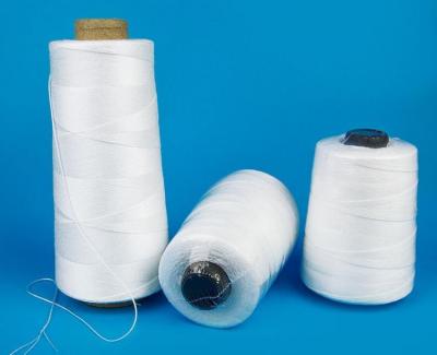 China Yarn Count  20s/6 20s/9 100% Polyester ,Material PP Woven Bag Closing Sewing Thread  for Bag Closing Machine for sale