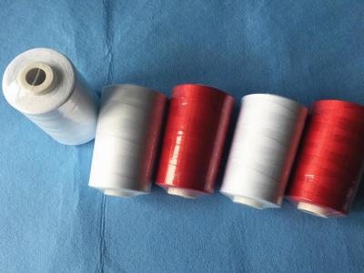 China 5% Silicone Polyester Core Spun Yarn 40/2 , 100 Polyester Sewing Thread 3000m Length for sale